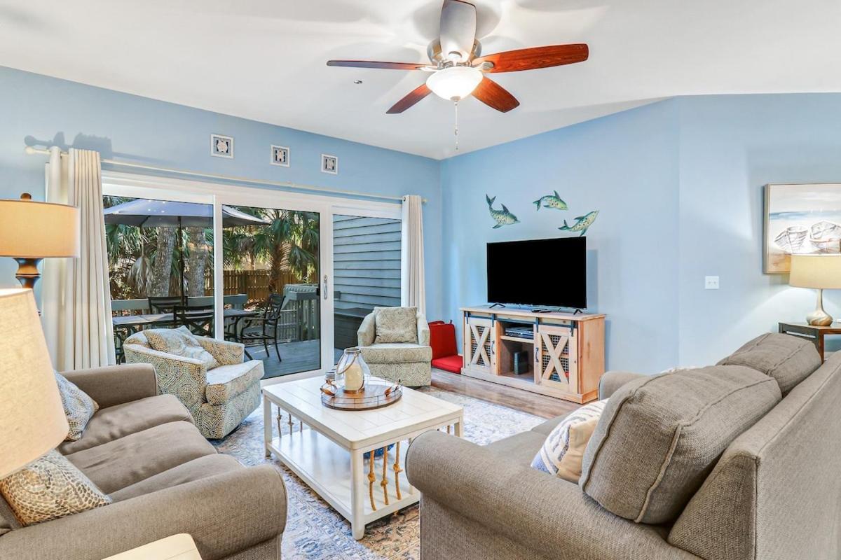 Lovely 3 Bed3 Bath Pet Friendlyvilla - Walk To The Beach Pools And Tennis #75 Ocean Breeze Hilton Head Island Bagian luar foto